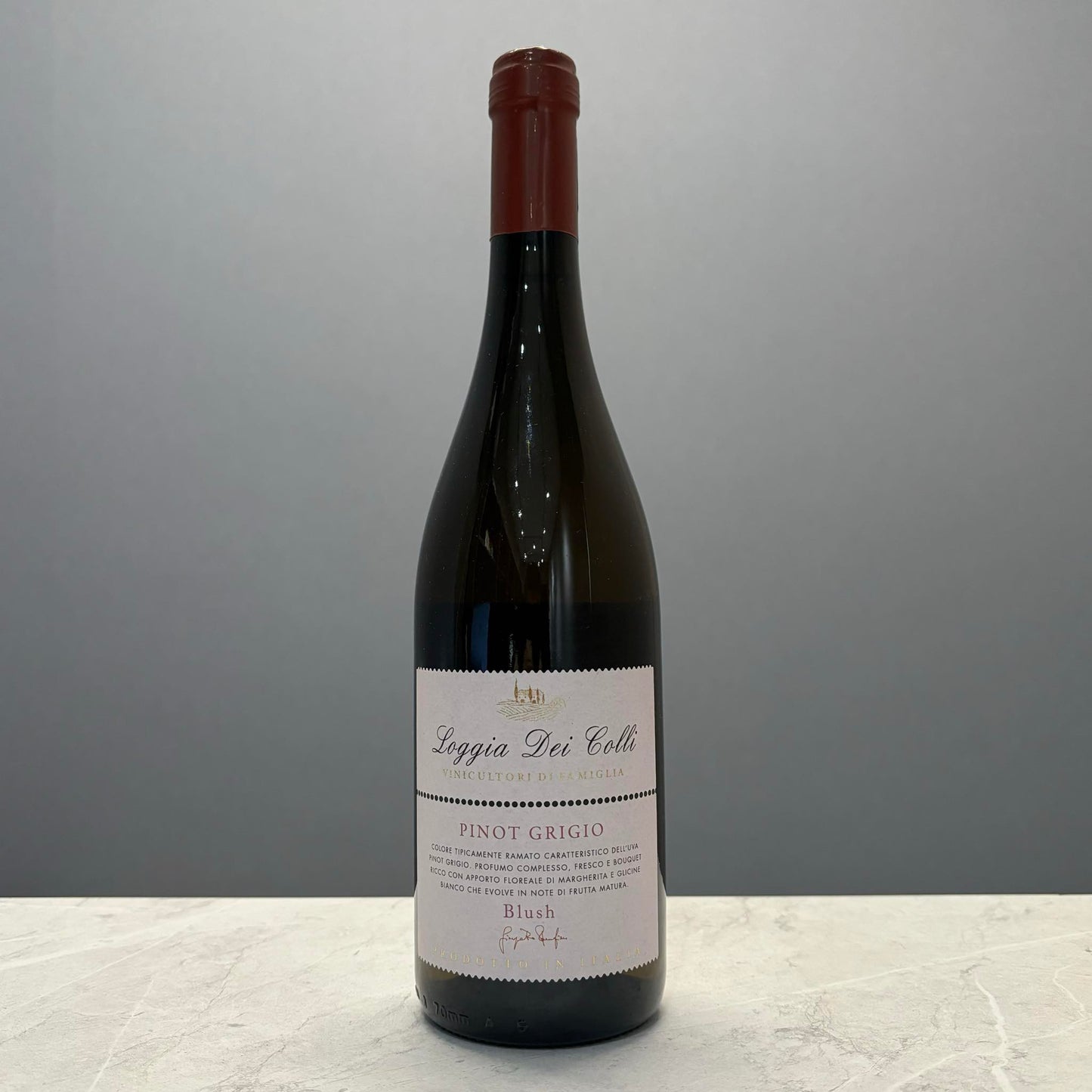 碧艾拉酒莊 起源系列 灰皮諾 BLUSH 白葡萄酒 2022 LOGGIA DEI COLLI PINOT GRIGIO "BLUSH" D.O.C DELLE VENEZIE 2022