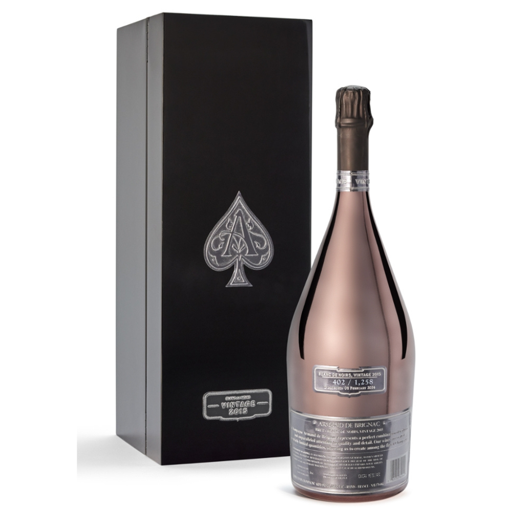 黑桃王牌香檳 黑中白2015年份香檳禮盒 Armand De Brignac Blanc De Noirs Vintage 2015