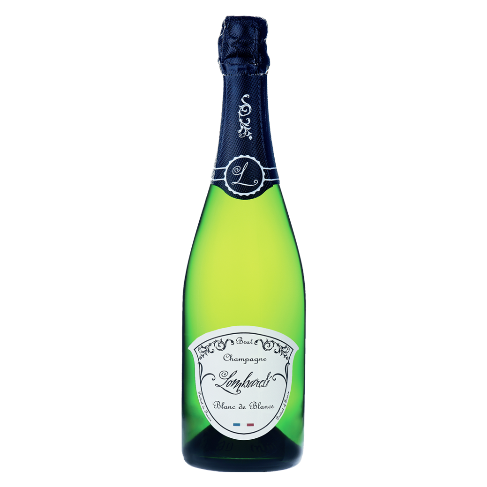 Champagne Lombardi Cuvee Brut Blanc de Blancs NV