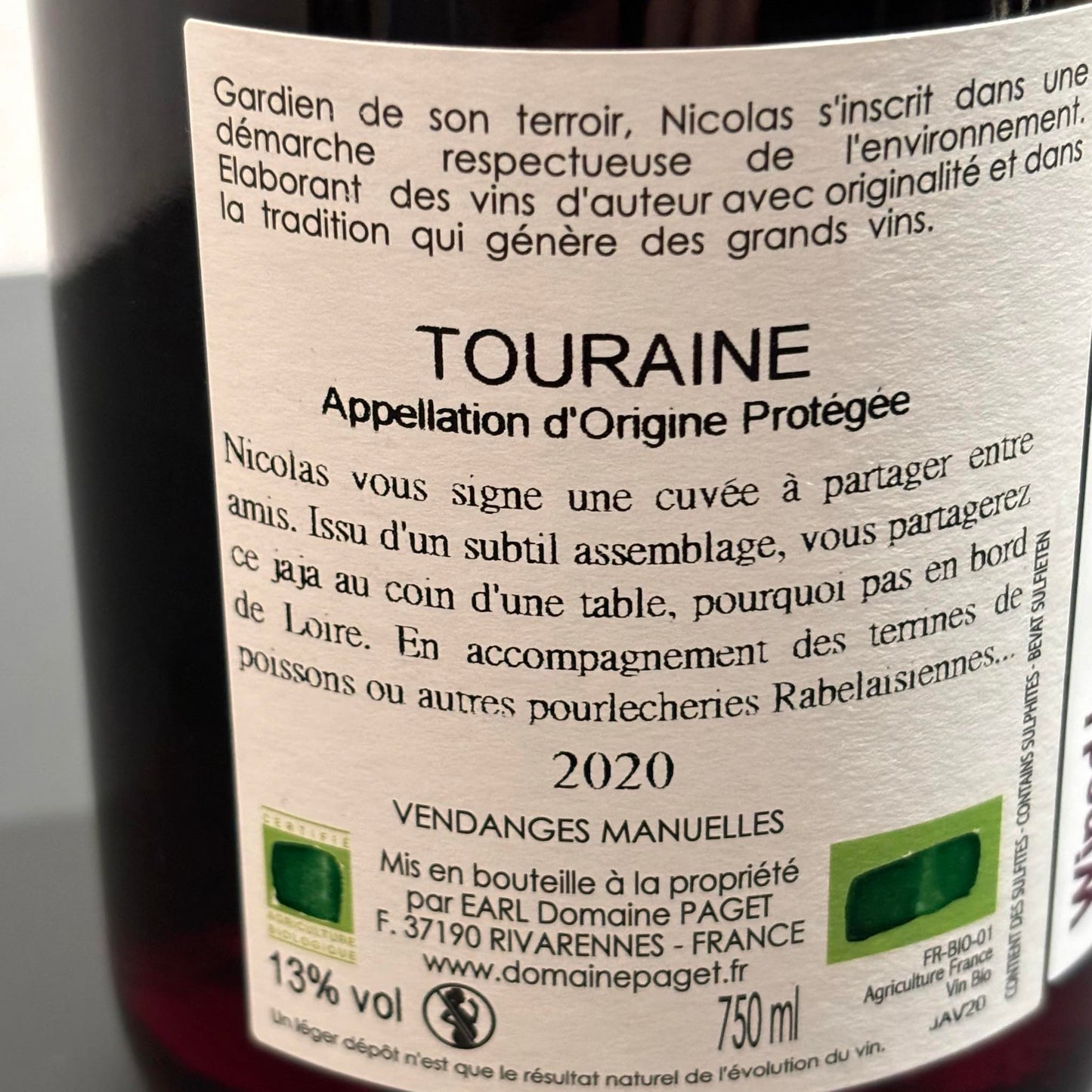 Nicolas Paget Jajavanaise 2020