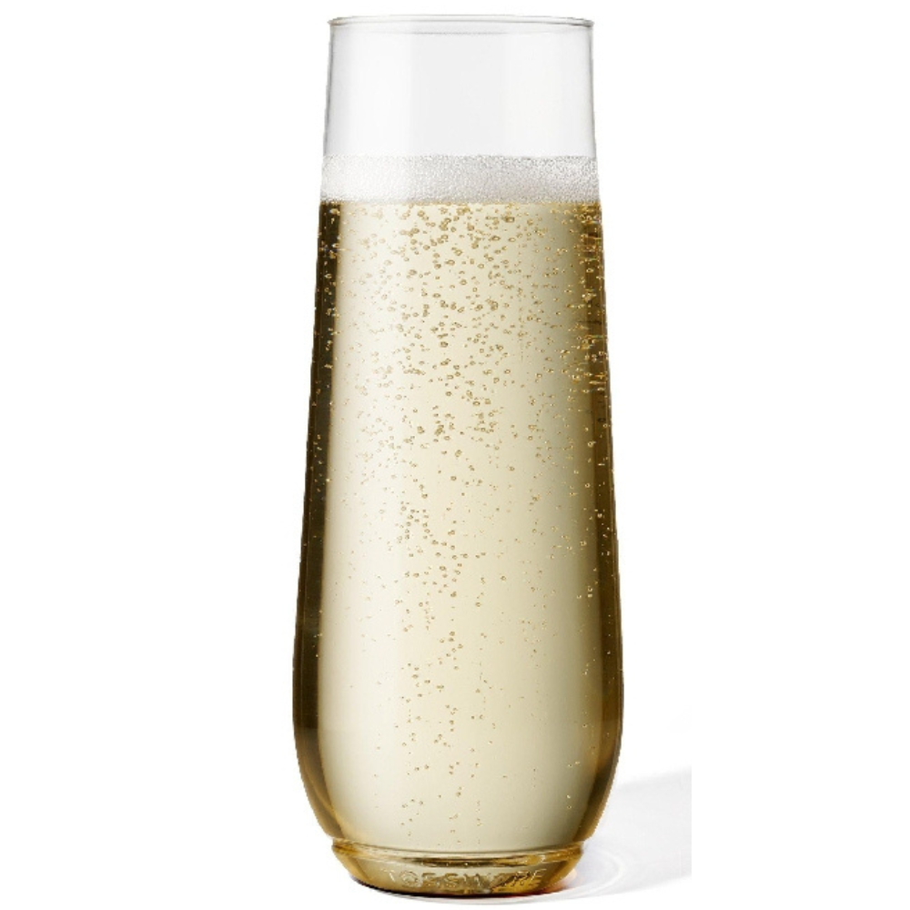 保特環保香檳杯9盎司 塑膠無梗杯 一盒48入 Tossware 9oz Flute 2 Pack