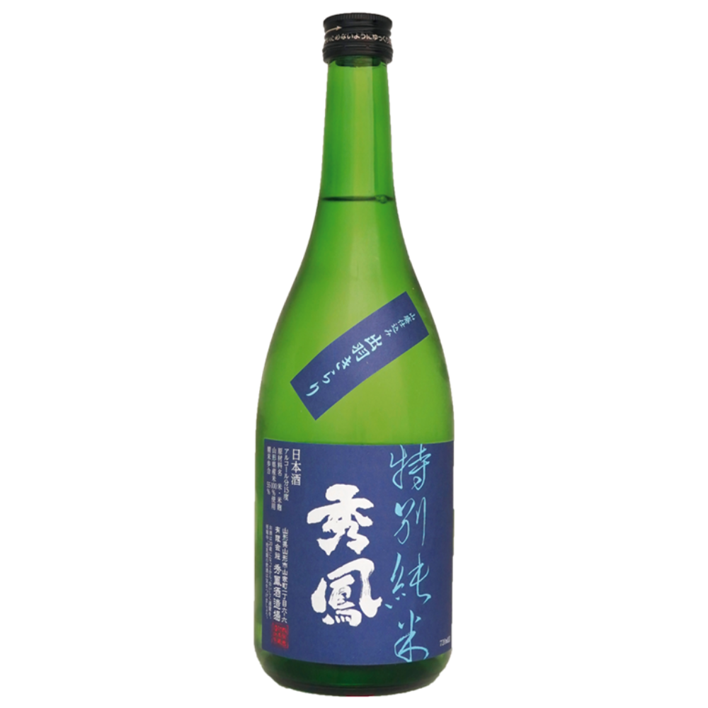 秀鳳 特別純米 出羽綺羅利 山廢