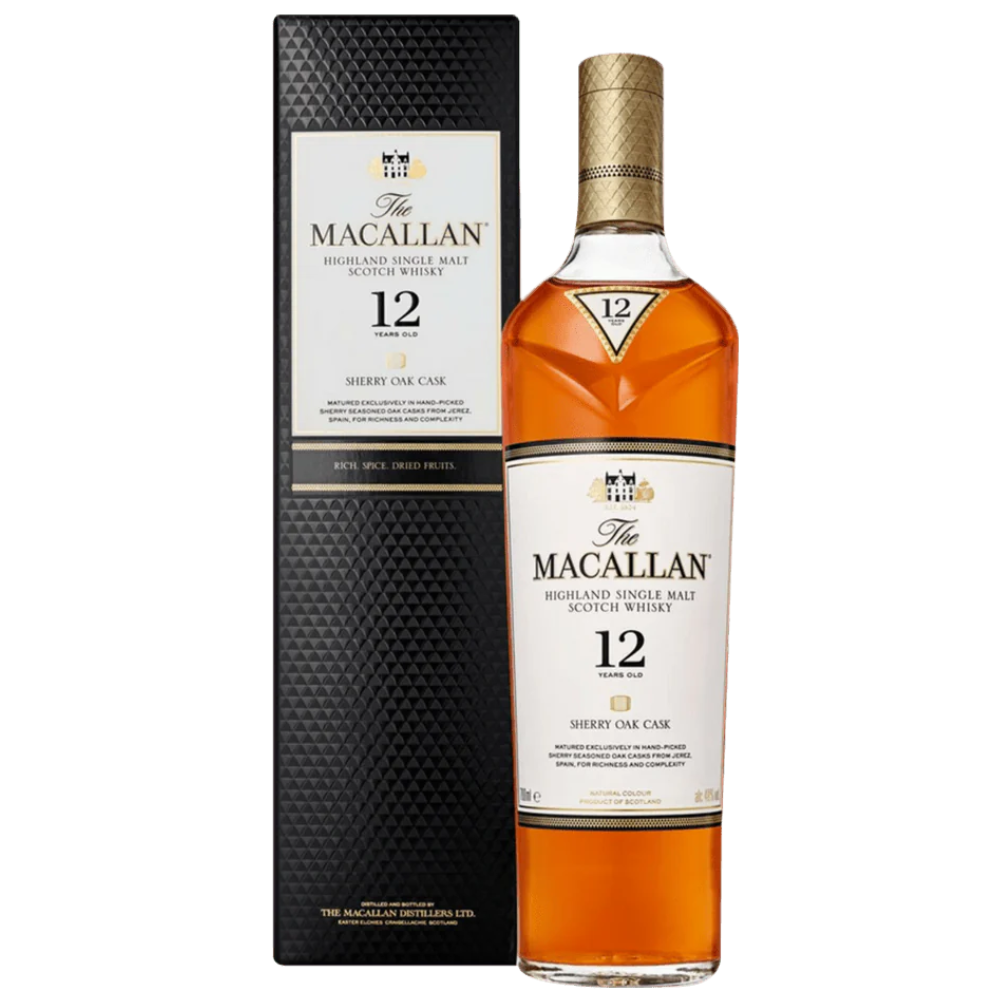 麥卡倫 12年雪莉桶 The Macallan Sherry Oak 12Y